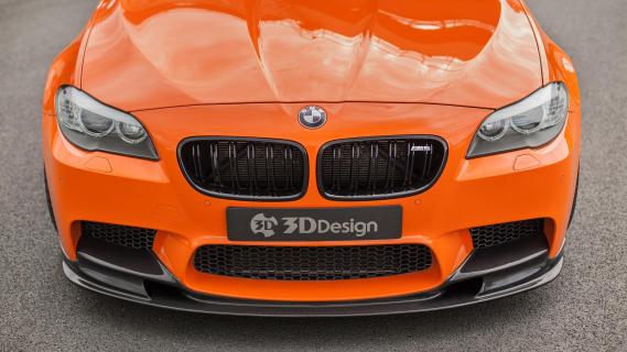 Oranje BMW M5 met 830 pk