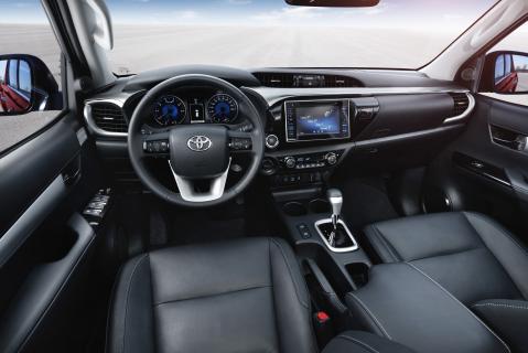 Toyota Hilux 2.4 D-4D 4WD Double Cab Professional interieur (2016)