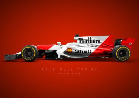 Iconische designs op moderne F1-auto's