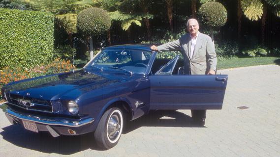 eerste Ford Mustang met hardtop