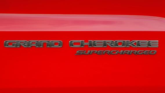 Jeep Grand Cherokee Trackhawk 2017 rood