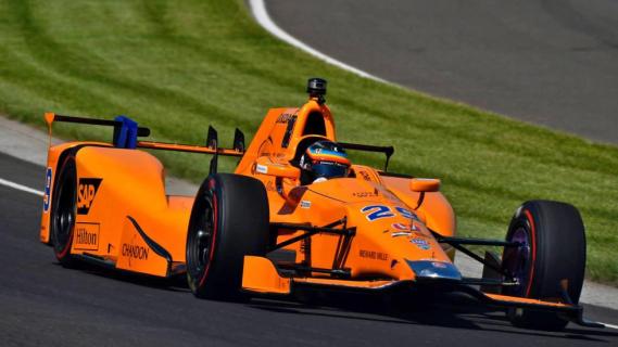 Fernando Alonso start bij Indy 500