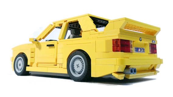BMW M3 E30 van lego