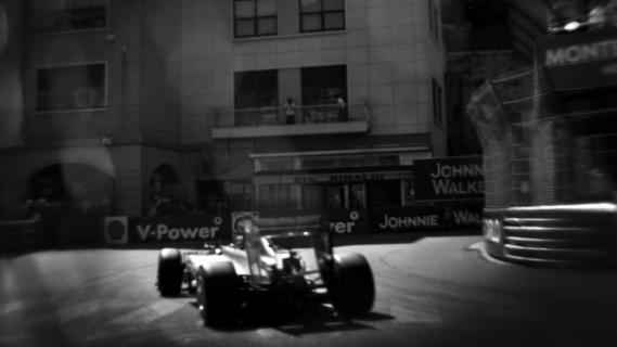 Formule 1-foto's gemaakt met eeuw oude camera