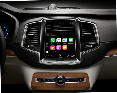 Apple CarPlay in Volvo XC90