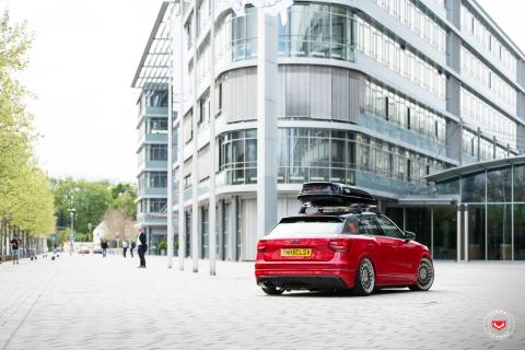 Audi Q2 met Vossen-velgen