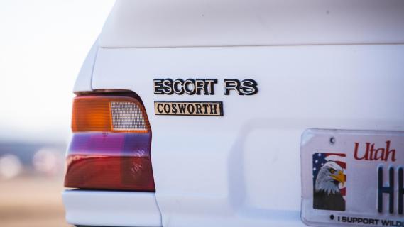 Ford Escort Cosworth is Ken Blocks nieuwe speeltje