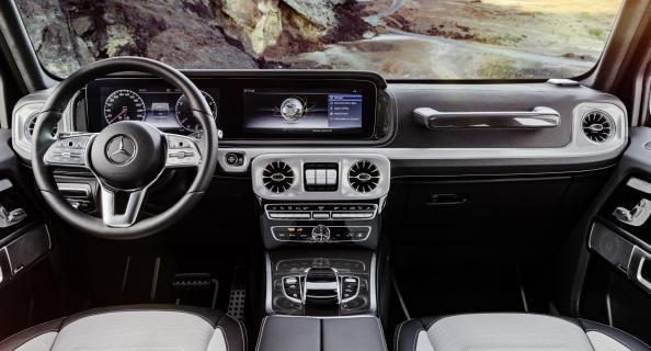 Mercedes g-klasse g500 interieur 2018