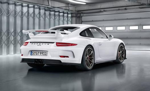 Porsche 911 GT3 991 wit