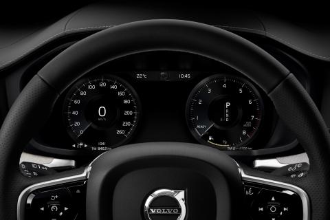 nieuwe Volvo V60 2018 tellers