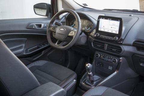 Ford Ecosport 1.0 Ecoboost 140 pk ST Line interieur (2018)