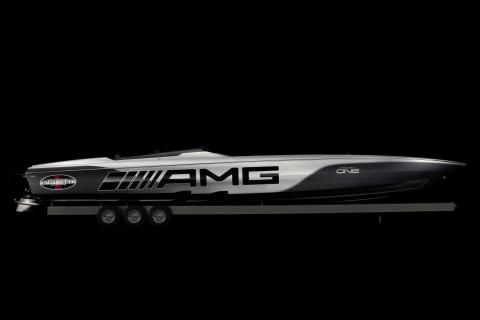 Mercedes AMG Project One speedboat