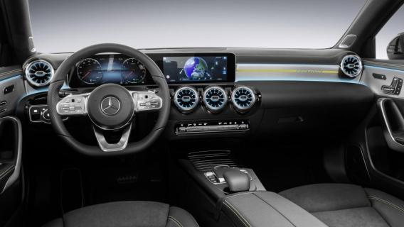 Nieuwe Mercedes A-klasse 2018 interieur