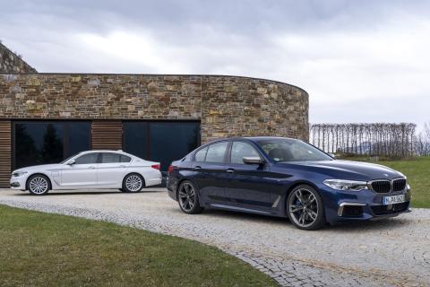 BMW M550i xDrive and BMW 530e iPerformance