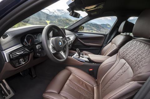 BMW M550d xDrive interieur (2018)