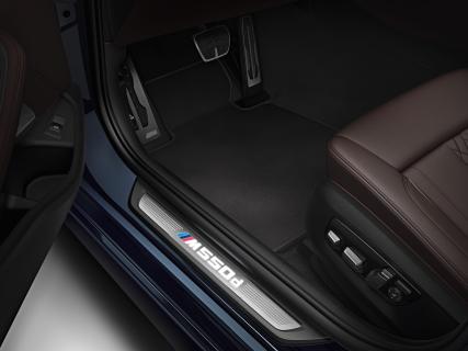 BMW M550d xDrive pedalen (2018)