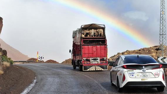 Toyota Prius Parijs Dakar
