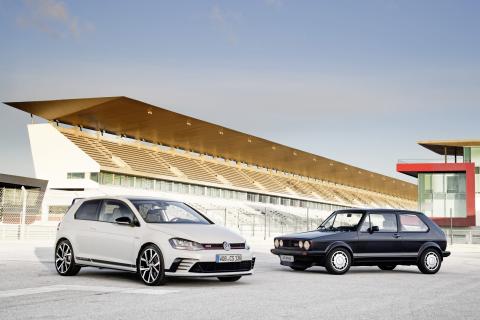 Volkswagen Golf 7 GTI vs Golf 1 GTI