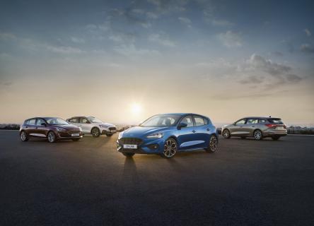 Ford Focus line-up 2018