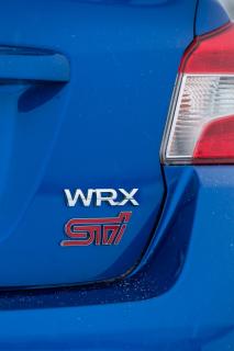 Subaru WRX STI badge (2018)
