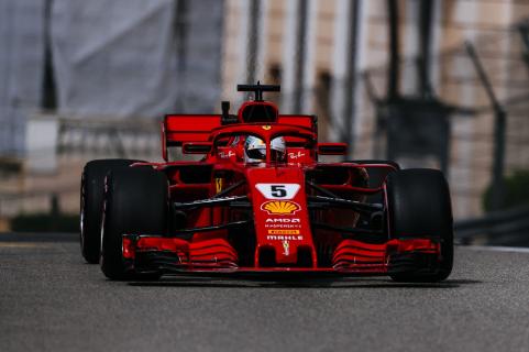 3e vrije training van de GP van Monaco 2018