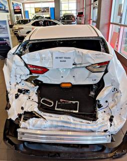 Toyota Camry 2018 crash