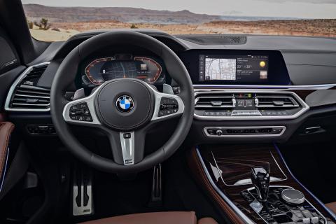 BMW X5 2018 dashboard