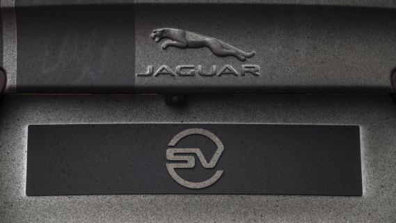 Jaguar XE SV Project 8 badge (2018)