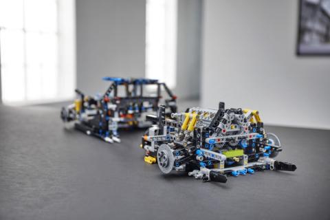 Bugatti Chiron van Lego