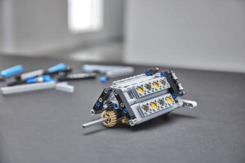 Bugatti Chiron van Lego