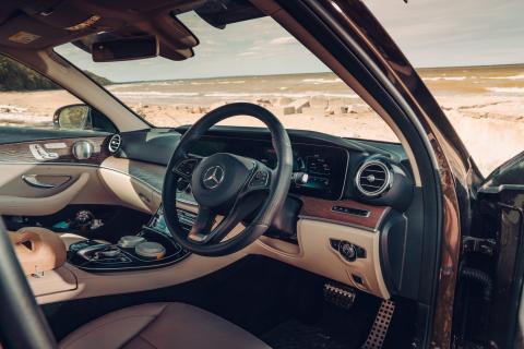 Mercedes E-AT cockpit