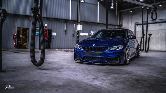 BMW M3 F80 gouden wielen