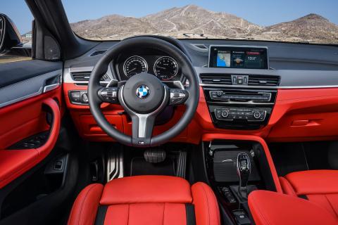 BMW x2 M35i interieur rood