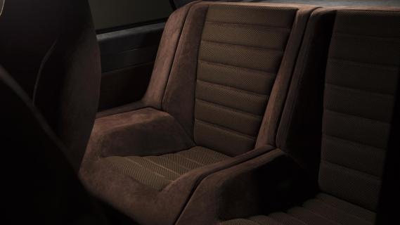 Lancia Delta Futurista interieur achterbank