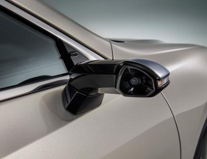 Lexus ES digitale buitenspiegels camera