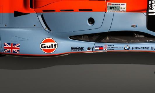 McLaren F1 GTR topgear sticker