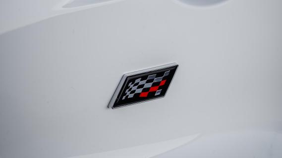 Jaguar F-Type Chequered Flag Limited Edition badge