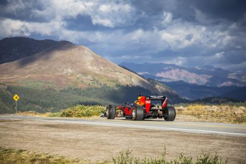 Max Verstappen RB7 Independence Pass, Colorado