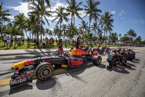 Max Verstappen RB7 Miami Beach Florida