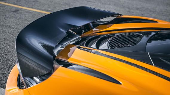 McLaren 720S Track Pack spoiler koolstofvezel