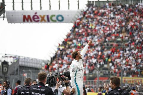 Lewis Hamilton GP van Mexico 2018