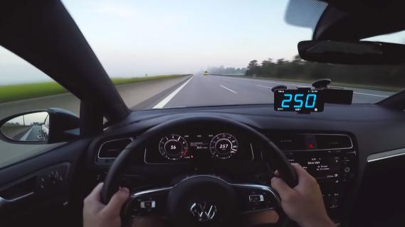 VW Golf GTI gaat 100 kilometer lang voluit