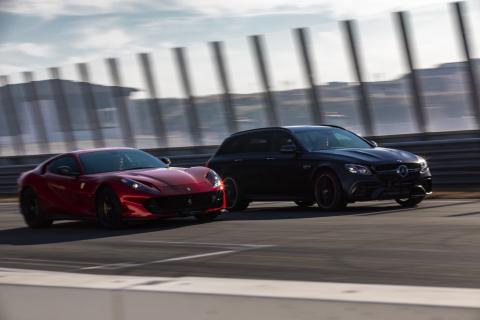 Brabus 800 vs Ferrari 812 Superfast