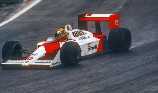 Ayrton Senna, Grand Prix Of Germany McLaren MP4/4