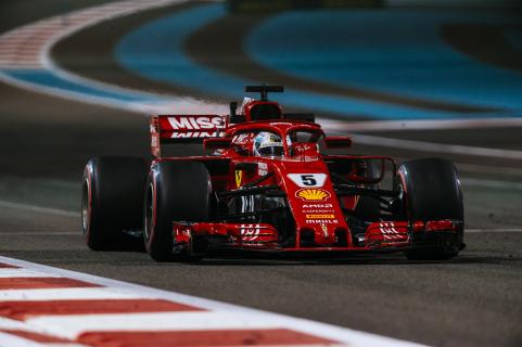 Ferrari GP van Abu Dhabi