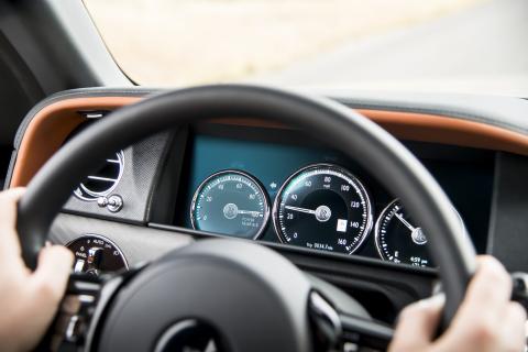 Rolls-Royce Cullinan tellers dashboard