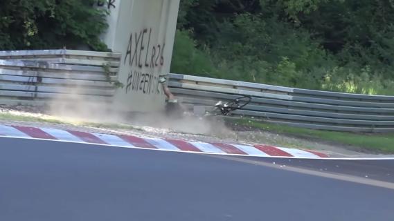 grappigste Nurburgring-crash van 2018