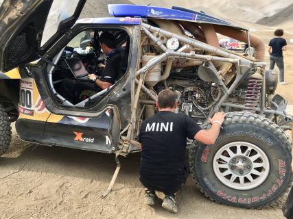 Mini X-Raid shakedown Dakar 2019