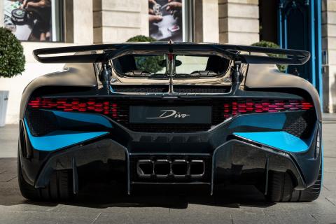 Bugatti Divo in Parijs, Frankrijk
