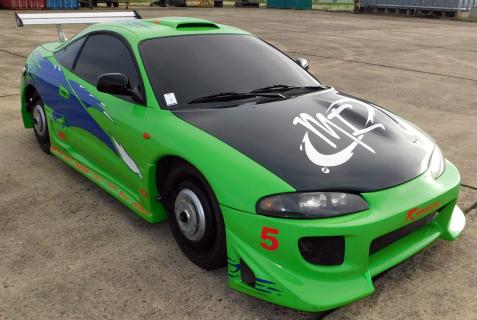 Mitsubishi Eclipse van Paul Walker in The Fast And The Furious